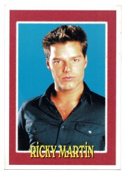 Ricky Martin Kartpostal KRT8838 - Gökçekoleksiyon