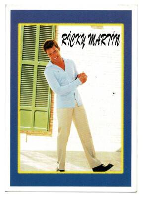 Ricky Martin Kartpostal KRT8839 - 1