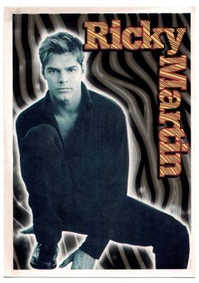 Ricky Martin Kartpostal KRT8843 - 1