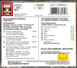 Rimsky - Korsakov - Scheherazade Borodin: Polovtsian Dances CD (İkinci El) CD3855 - 2
