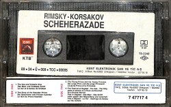 Rimsky-Korsakov - Scheherazade Kaset (İkinci El Kaset) KST29744 - 2