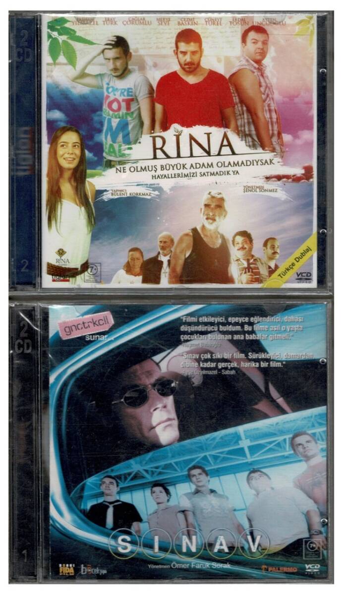 Rina Sınav - 2 Adet VCD Film VCD1251 - 1