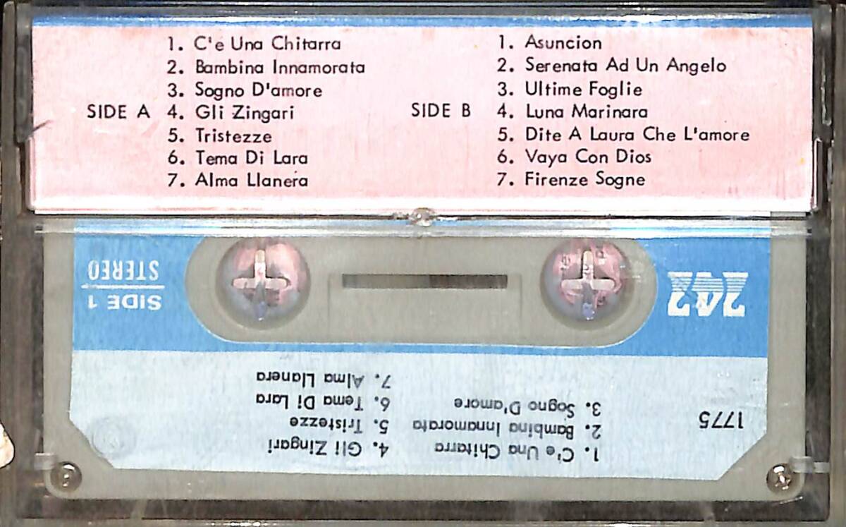 Rino Salviati - C`e Una Chitarra Kaset (İkinci El) KST27965 - 2