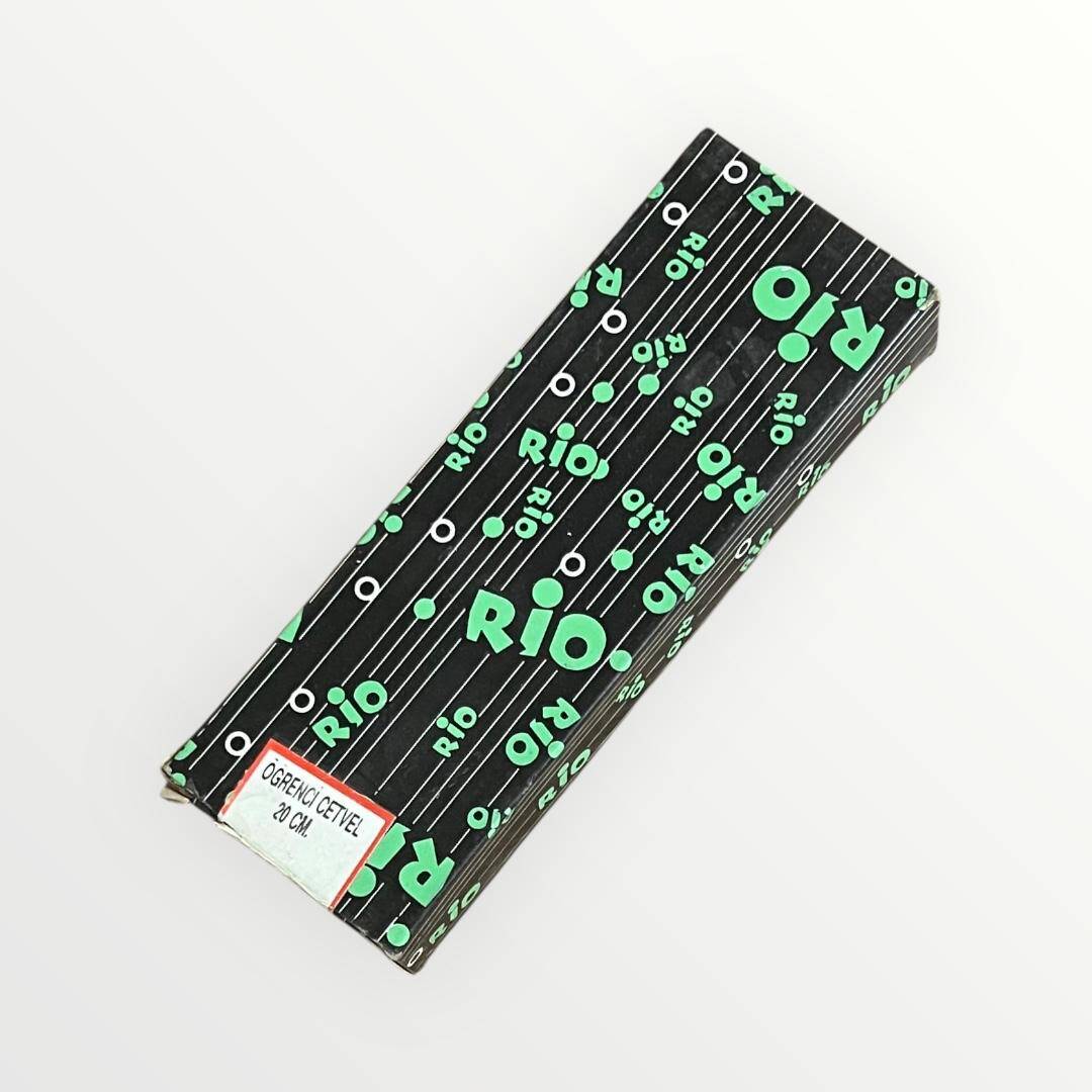 Rio Plastik Öğrenci Cetvelleri 20cm Tam Dolu Kutu AOB4771 - 1