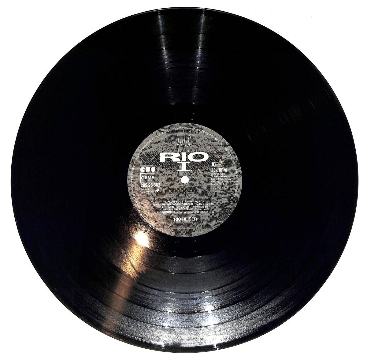 Rio Reiser - Rio I. LP PLAK (Açıklamayı Okuyunuz) PLK26687 - 1