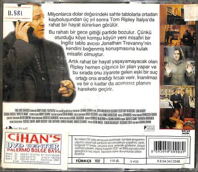 Ripley`in Cinayetleri VCD Film VCD17869 - 2