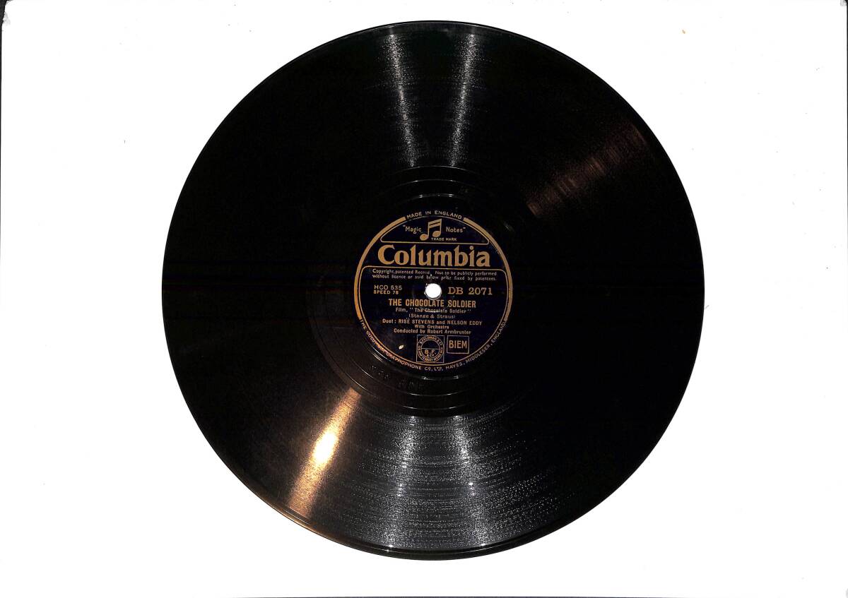 Risë Stevens & Nelson Eddy - The Chocolate Soldier / Forgive TAŞ PLAK (10/7) PLK26085 - 2