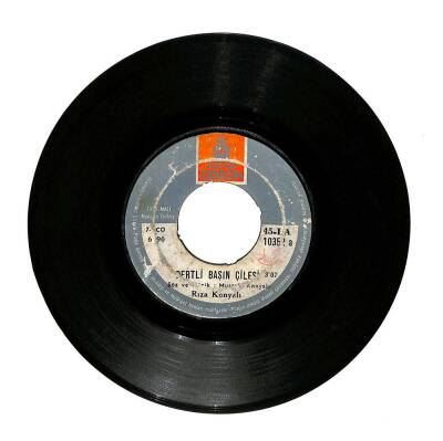 Rıza Konyalı - Dertli Başın Çilesi Cemalim Cemalim (106) PLK566 - 1
