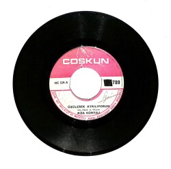 Rıza Konyalı - Üzülerek Ayrılıyorum 45'lik Plak PLK28119 - Gökçekoleksiyon