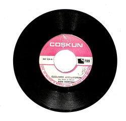 Rıza Konyalı - Üzülerek Ayrılıyorum 45'lik Plak PLK28119 - 2