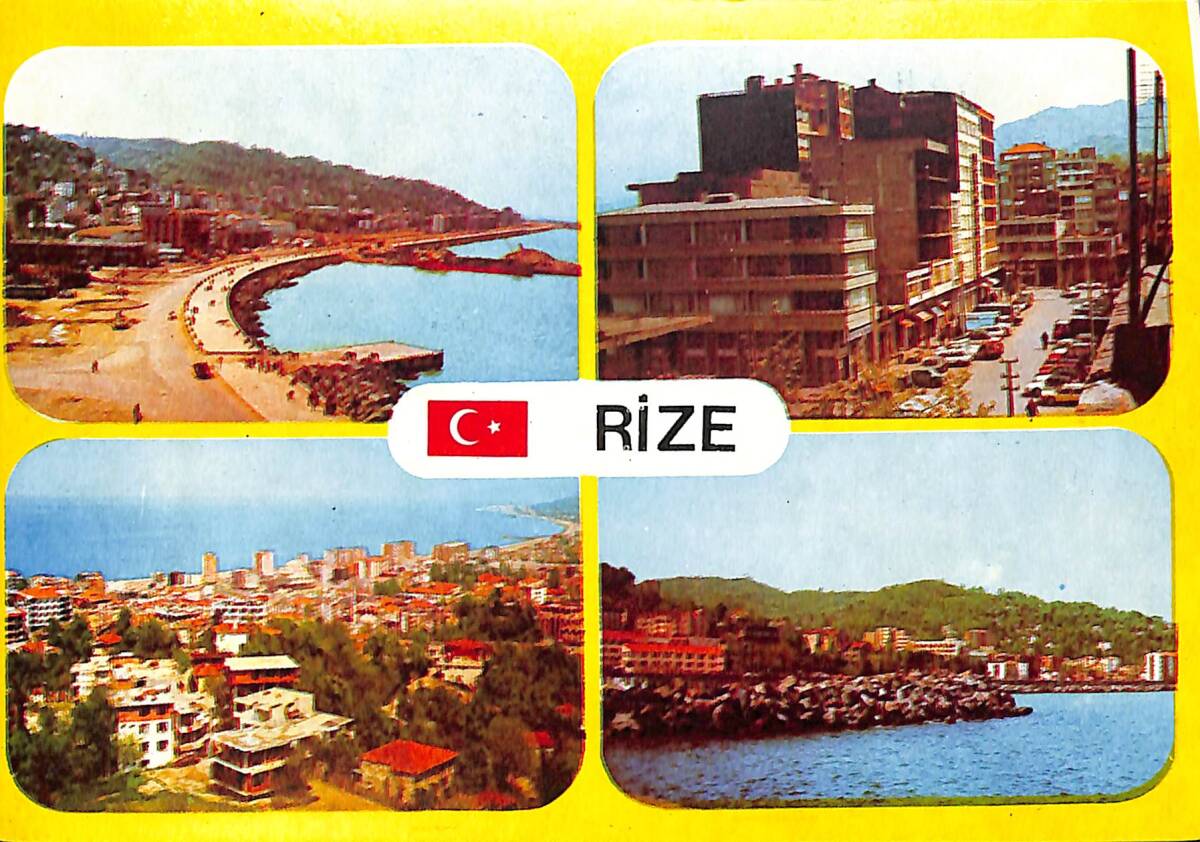 Rize Kartpostal (Küçük Boy) KRT23652 - 1