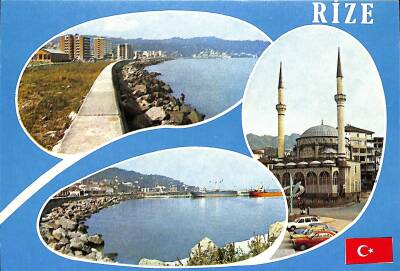 Rize Sahil Kartpostalı KRT9768 - 1
