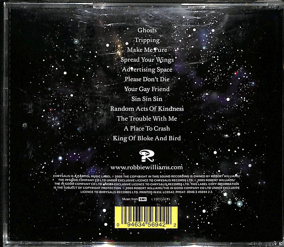 Robbie Williams - Intensive Care CD (İkinci El) CD4692 - 2