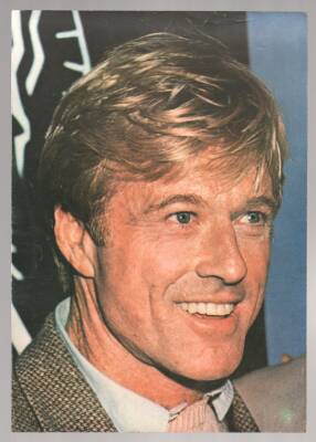 Robert Redford Büyük Boy Kartpostal KRT4709 - 1