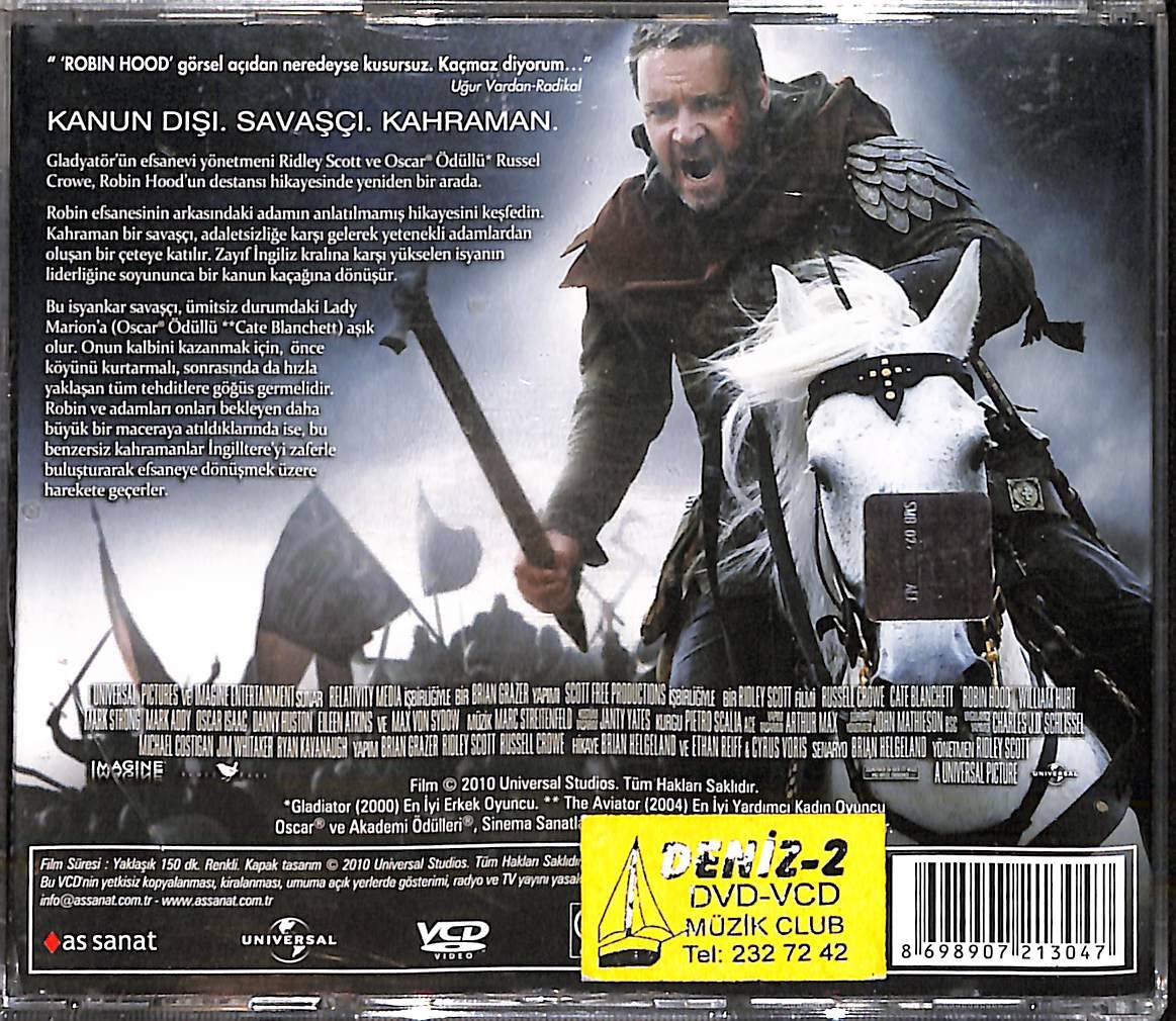 Robin Hood (2010) VCD Film ' Russell Crowe - Cate Blanchett ' VCD28358 - 2