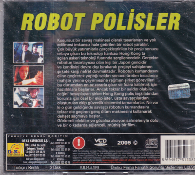 Robot Polisler VCD Film VCD11087 - 2