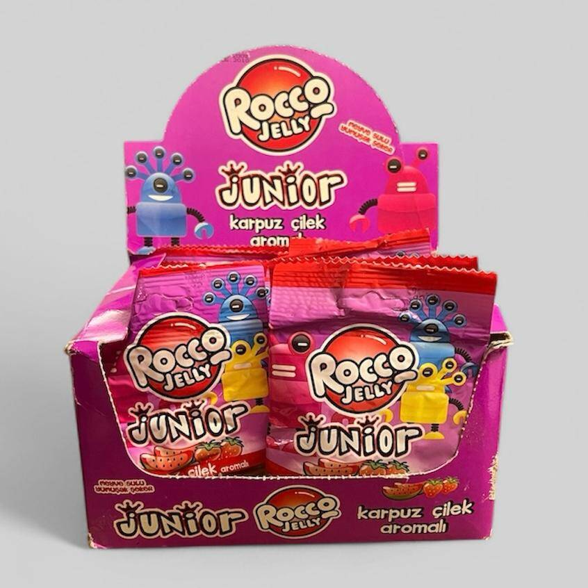 Rocco Jelly Karpuz&Çilek Aromalı Meyve Sulu Yumuşak Şeker 2008#SKZ234 (N) - 1