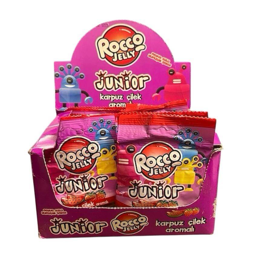 Rocco Jelly Karpuz&Çilek Aromalı Meyve Sulu Yumuşak Şeker 2008#SKZ234 (N) - 1