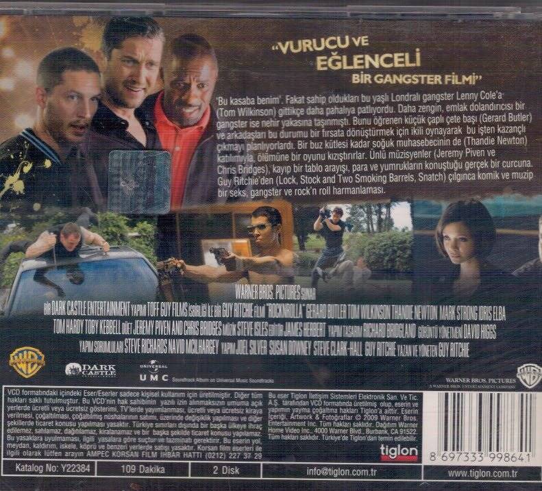Rock N Rolla VCD Film VCD13340 - 2