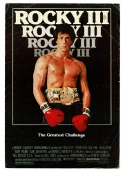 Rocky III - Sylvester Stallone Büyükboy Kartpostal KRT9253 - Gökçekoleksiyon