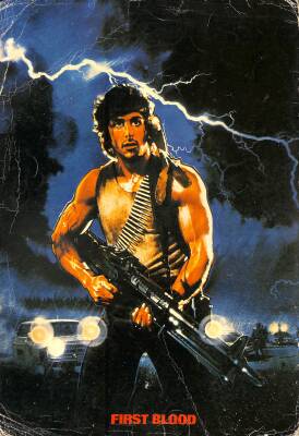 Rocky - Sylvester Stallone Büyükboy Kartpostal KRT12906 - 1