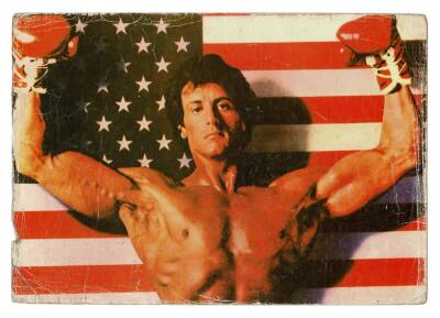 Rocky - Sylvester Stallone Büyükboy Kartpostal KRT9249 - 1