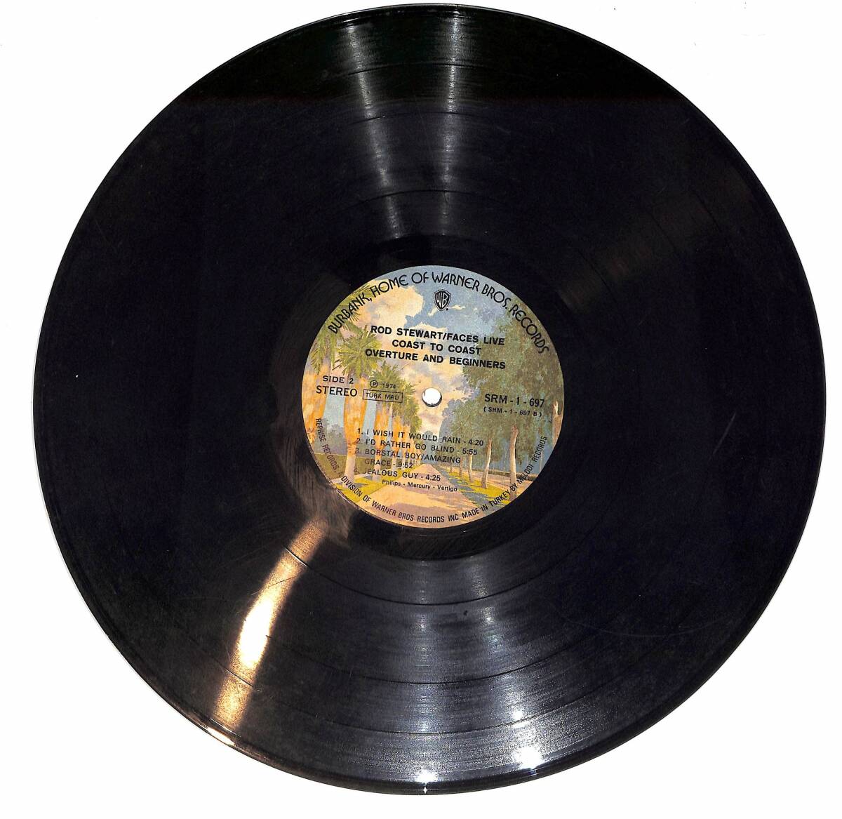 Rod Stewart - Faces – Live Coast To Coast & Overture And Beginners LP PLAK (Açıklamayı Okuyunuz) PLK26620 - 2