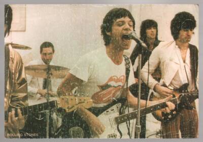 Rolling Stones Büyük Boy Kartpostal KRT4743 - 1