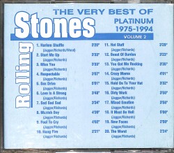 Rolling Stones - Platinum Volume 2 CD (İkinci El) CD4358 - 2