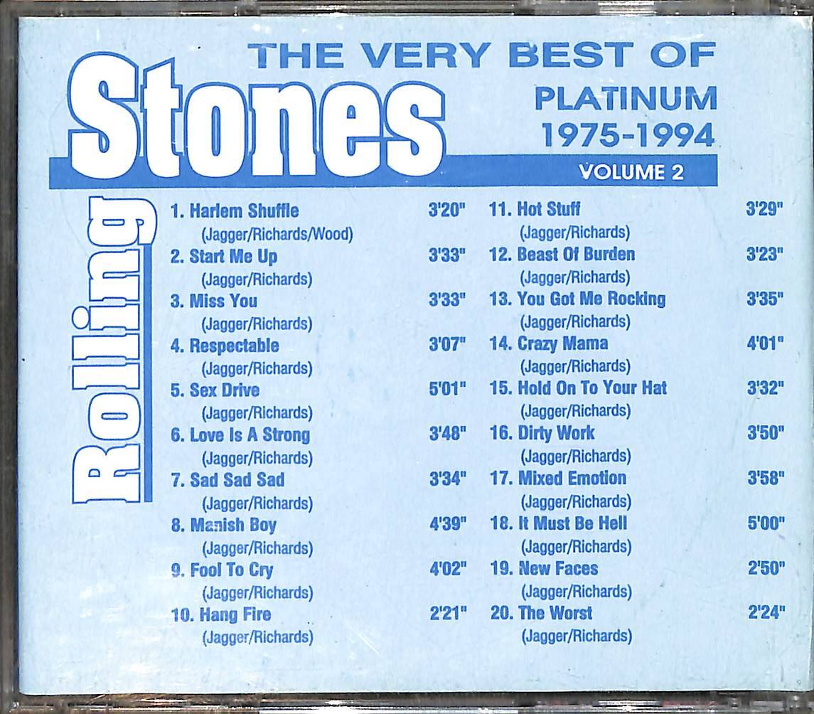 Rolling Stones - Platinum Volume 2 CD (İkinci El) CD4358 - 2