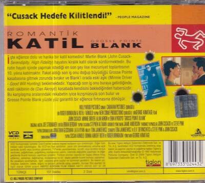 Romantik Katil John Cusack Alan Arkın VCD Film VCD10740 - 2