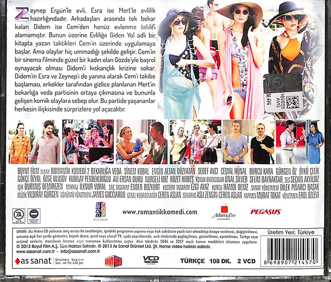 Romantik Komedi 2 Orijinal VCD Film VCD28646 - 2