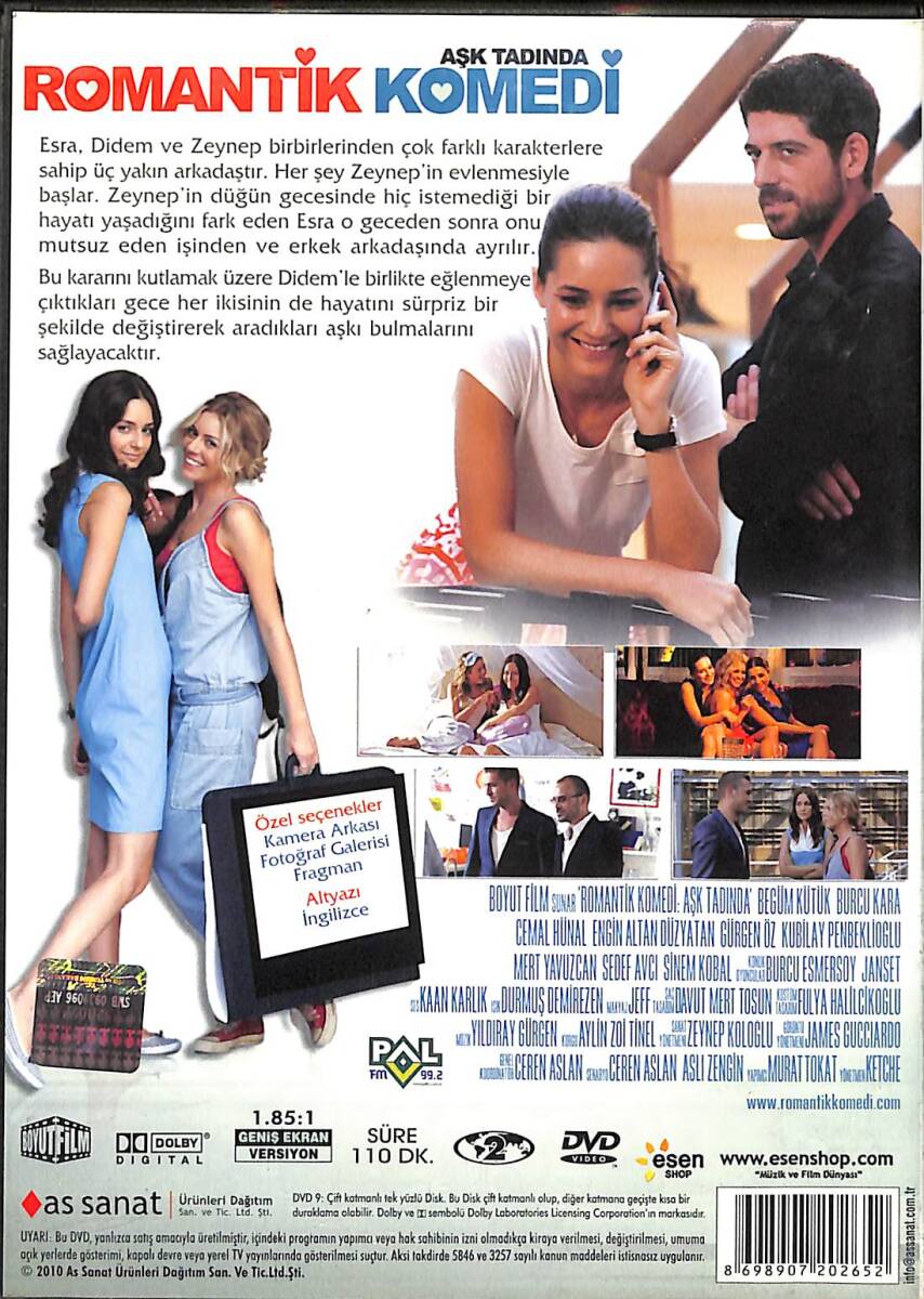 Romantik Komedi DVD Film (İkinci El) DVD2646 - 2