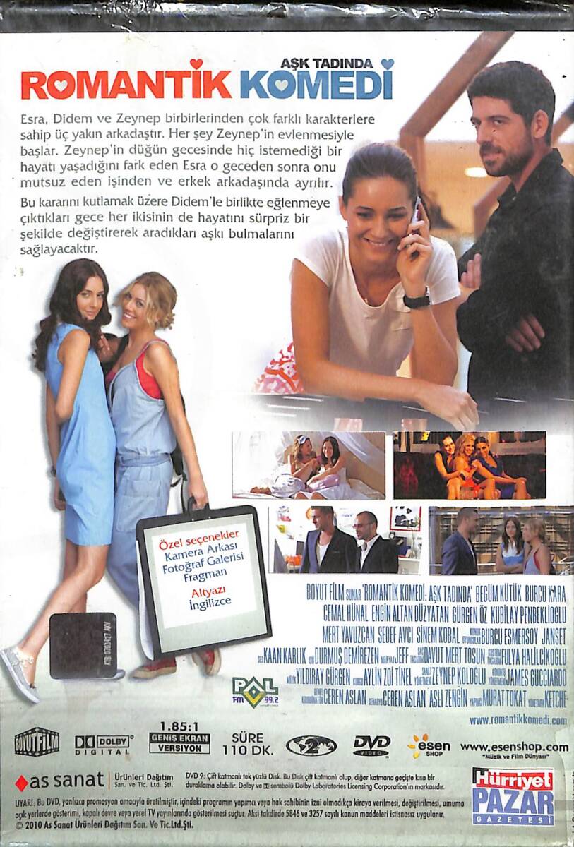 Romantik Komedi DVD Film (Sıfır) DVD2405 - 2
