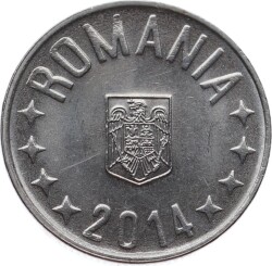 Romanya 10 Bani 2014 *Eagle without crown* ÇA YMP11174 - Gökçekoleksiyon