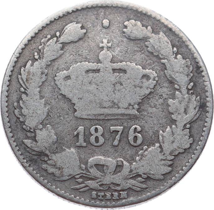 Romanya 50 Bani 1876 *Carol I* ÇÇT YMP11089 - 2