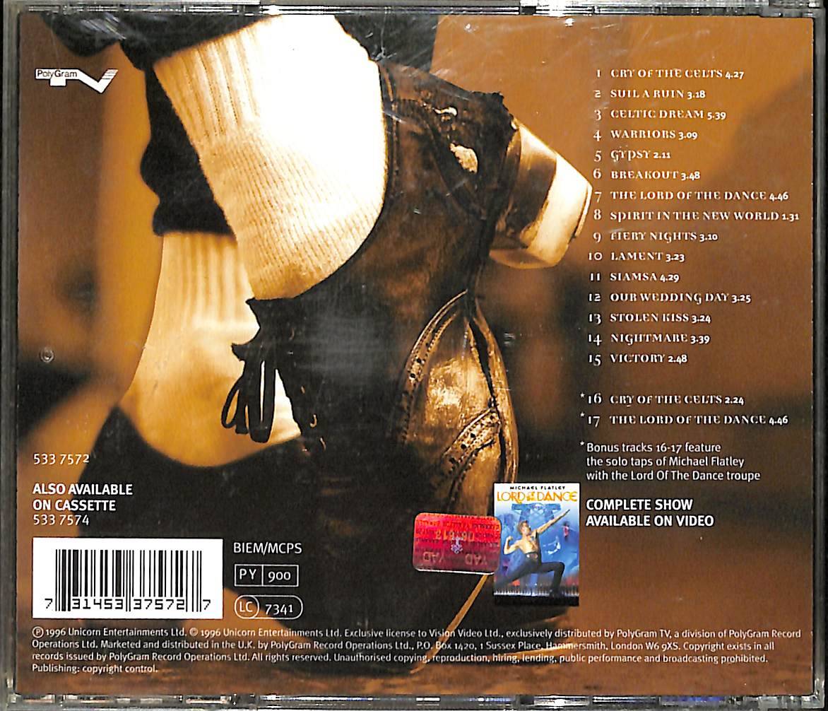 Ronan Hardiman - Michael Flatley's Lord Of The Dance (İkinci El) CD5180 - 2