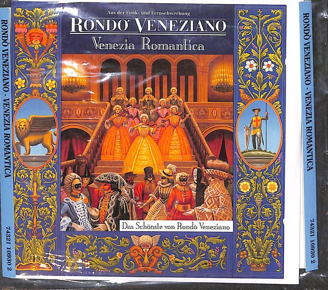 Rondo' Veneziano ‎– Venezia Romantica CD (İkinci El) CD5734 - 1
