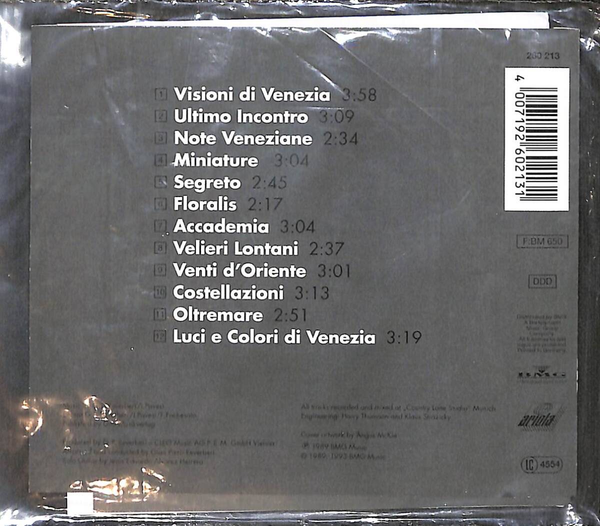 Rondo Veneziano - Visioni Di Venezia CD (İkinci El) CD5767 - 2