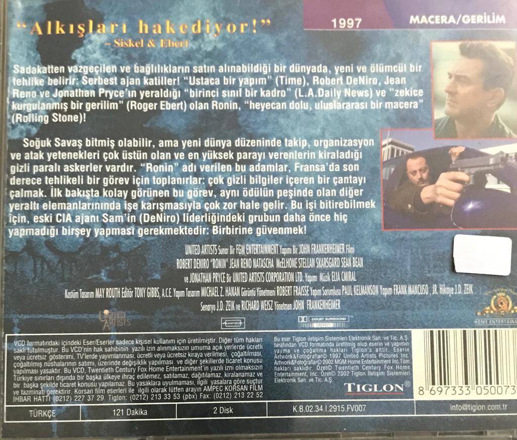 Ronin VCD Film VCD5782 - 2