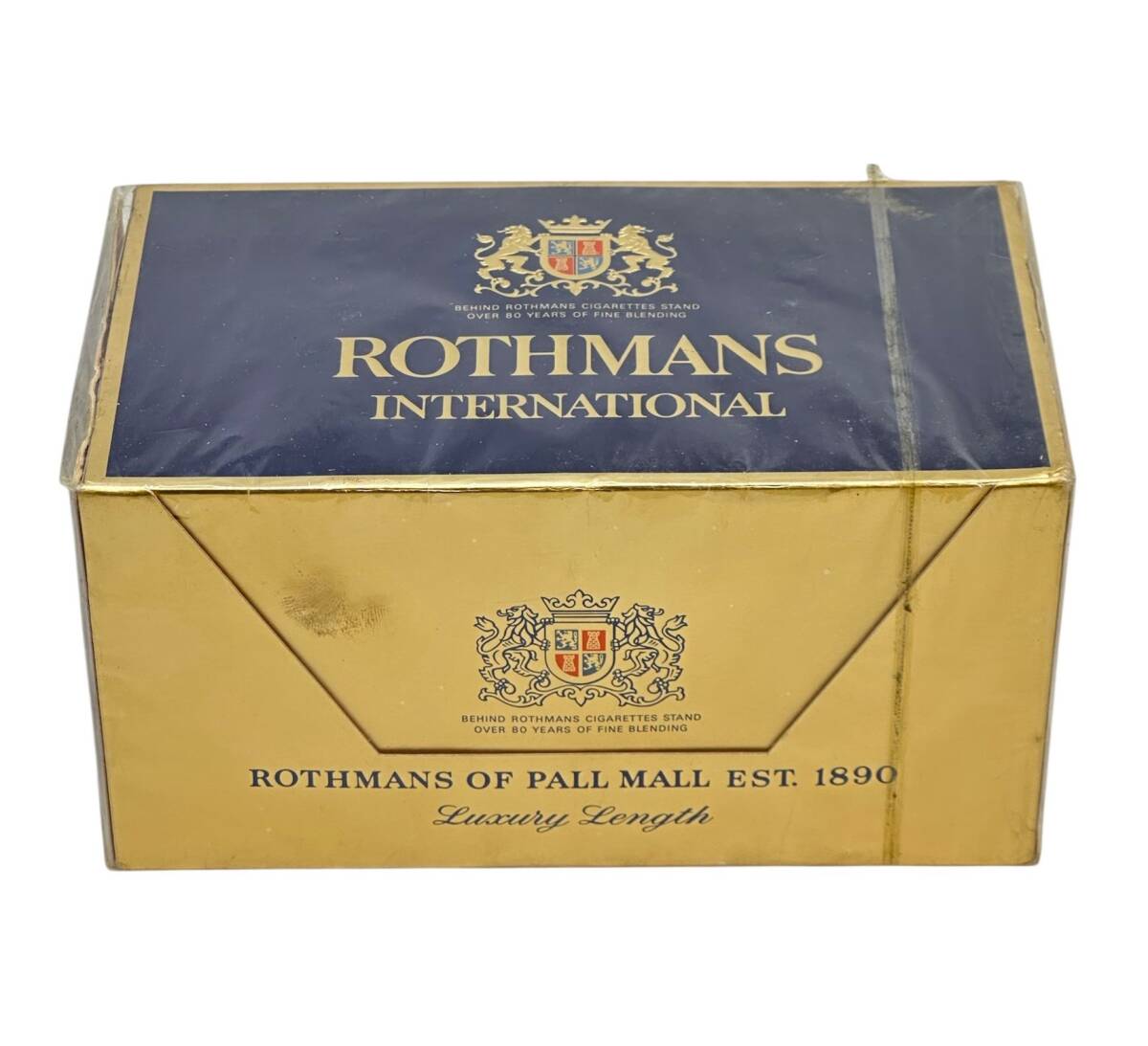 Rothmans Açılmamış Karton Filtreli Sigara 1970'ler AOB4781 - 2