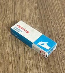 Rotring Rapido Mürekkebi Mavi 1980s (Dolu Kutu) AOB4795 - 3