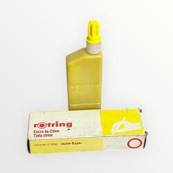Rotring Rapido Mürekkebi Sarı 1980s (Dolu Kutu) AOB4796 - Gökçekoleksiyon