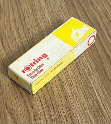 Rotring Rapido Mürekkebi Sarı 1980s (Dolu Kutu) AOB4796 - 2