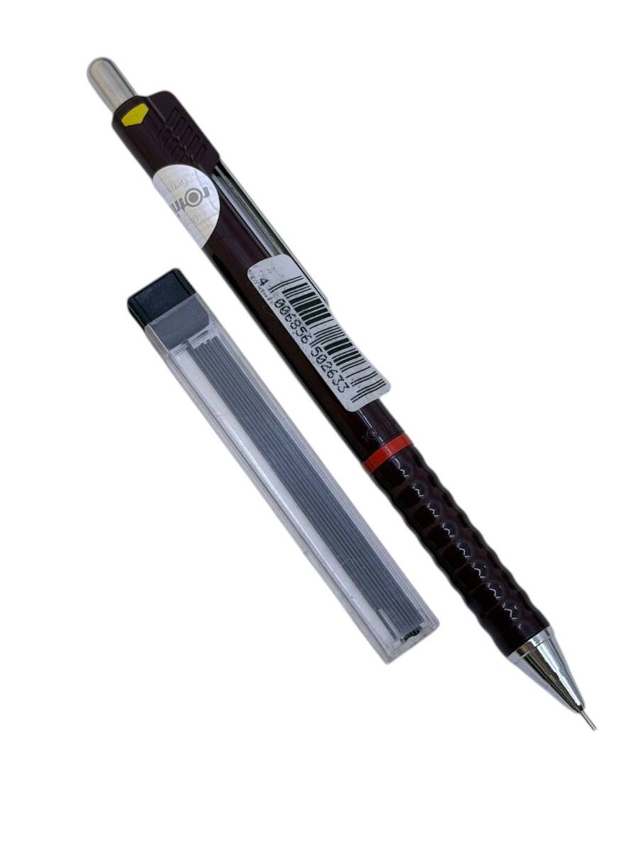 Rotring T 0.35 mm Klasik Model Versatil Kahverengi Çıtçıtlı Kalem – Sıfır, Kullanılmamış (Vintage) AOB5586 - 2