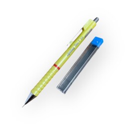 Rotring Tikky II 0.5 Mekanik Sarı Çıtçıtlı Kalem – Sıfır, Kullanılmamış (Vintage) #KL1 - Gökçekoleksiyon