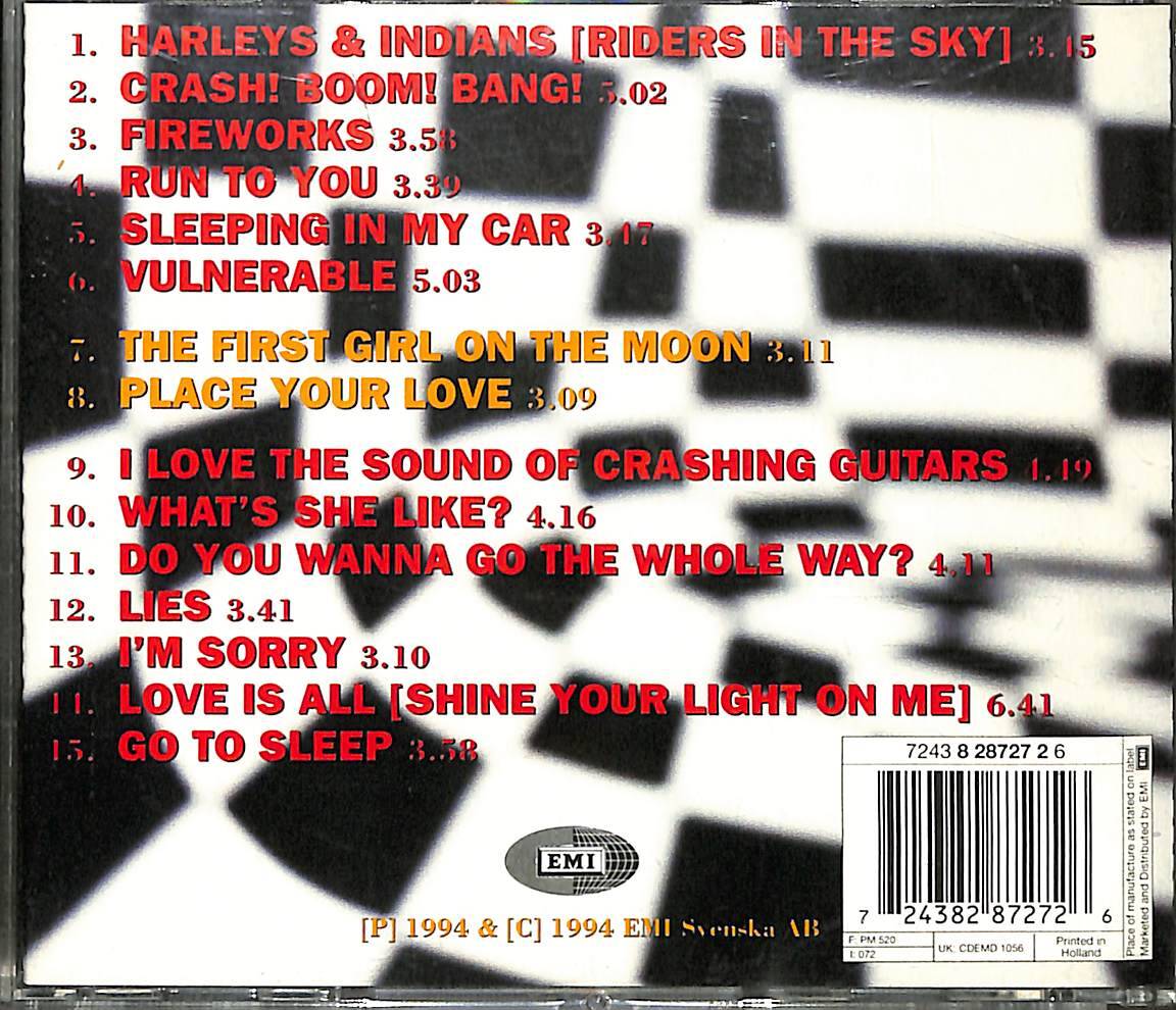 Roxette – Crash! Boom! Bang! | EMI Müzik CD (İkinci El - 1994 - Orijinal Hollanda Baskısı) CD5931 - 2