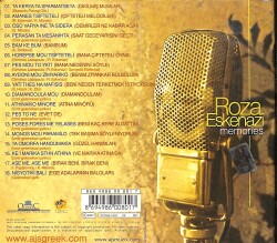 Roza Eskenazi - Memories CD (İkinci El) CD3877 - 2