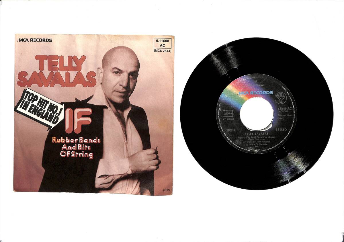 Rubber Bands And Birs Of String – Telly Savalas & IF 45′lik Plak (10/8) PLK27367 - 1