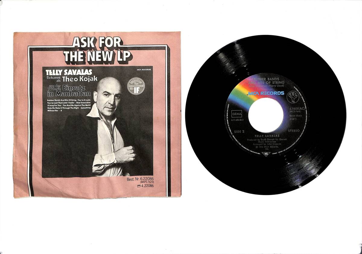 Rubber Bands And Birs Of String – Telly Savalas & IF 45′lik Plak (10/8) PLK27367 - 2